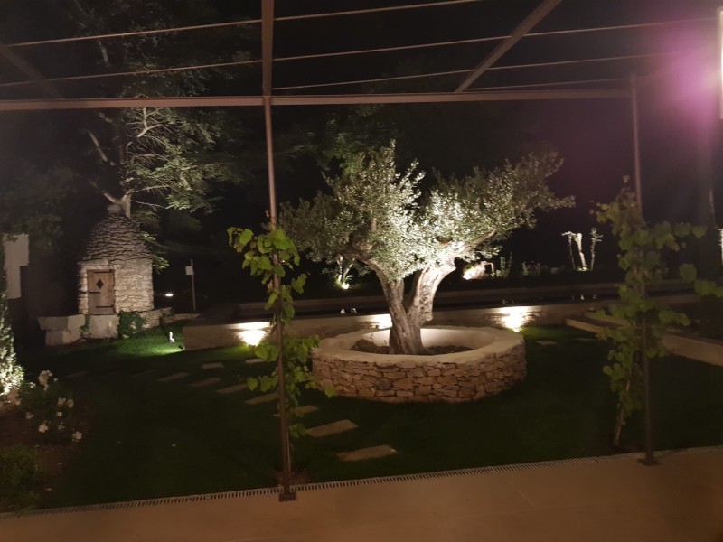 Aménagement d’un Eclairage Jardin pilotable à distance sur Apt dans le 84