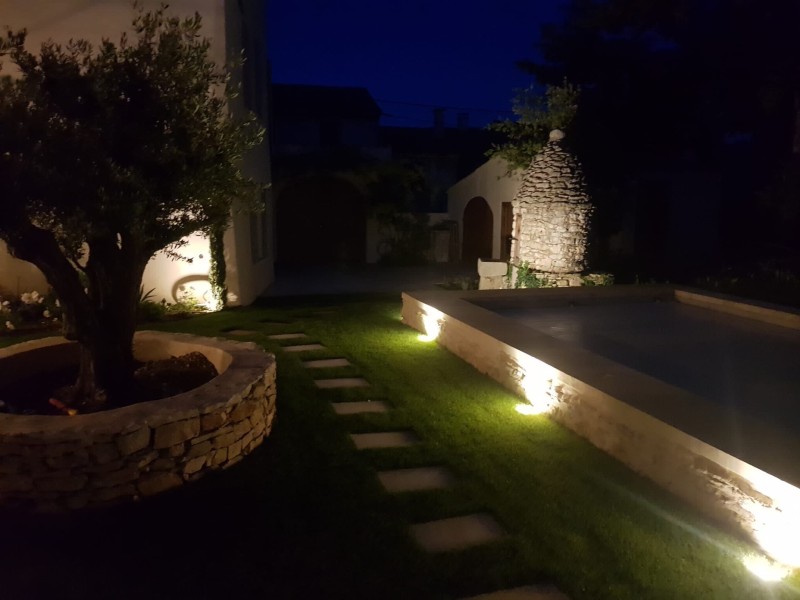 Aménagement d’un Eclairage Jardin pilotable à distance sur Apt dans le 84